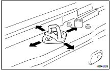 ADJUST DOOR LOCK STRIKER