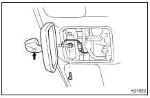 INSTALL INNER REAR VIEW MIRROR