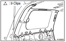 (a) Using a screwdriver, remove the assist grip plugs, then remove