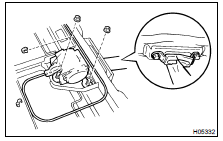 REMOVE REAR SEAT OUTER BELT