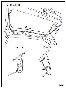 REMOVE CENTER BACK DOOR GARNISH