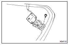 REMOVE REAR VENT WINDOW MOTOR