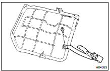 REMOVE HOLD SEAT STOPPER NO. 2 BAND