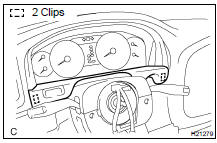 INSTALL CLUSTER FINISH PANEL