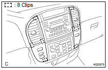 REMOVE CENTER REGISTER