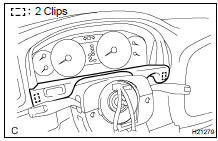 REMOVE CLUSTER FINISH PANEL