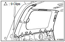 (a) Using a screwdriver, remove the 2 assist grip plugs, then