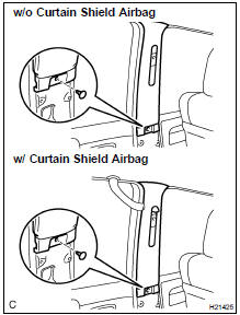 REMOVE CENTER PILLAR GARNISH