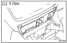 REMOVE CENTER LOWER CLUSTER FINISH PANEL