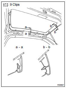 REMOVE CENTER BACK DOOR GARNISH