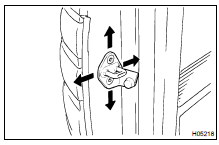 ADJUST DOOR LOCK STRIKER