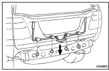 REMOVE LOWER TORSION BAR